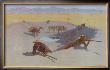 Fight For The Waterhole by Frederic Sackrider Remington Limited Edition Pricing Art Print