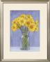 Yellow Daisies In Vase by Alejandro Mancini Limited Edition Pricing Art Print