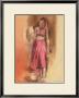 Woman In Red by Talantbek Chekirov Limited Edition Print