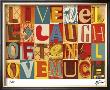 Live Well, Laugh Often by M.J. Lew Limited Edition Print