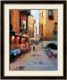 Street Cafe After Rain Venice by Haixia Liu Limited Edition Pricing Art Print