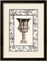 Roman Urn With Toile Ii by Sarah Elizabeth Chilton Limited Edition Pricing Art Print