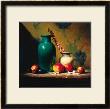 Green Vase And Mangos by David Reidel Limited Edition Pricing Art Print