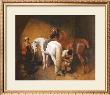 The Blacksmith Shop by John Frederick Herring I Limited Edition Print