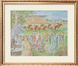 Le Courses A Longchamps by Jean Lareuse Limited Edition Print