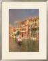 The Grand Canal, Venice by Rubens Santoro Limited Edition Pricing Art Print