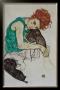 Sitting Woman by Egon Schiele Limited Edition Print