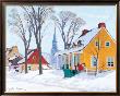 Winter Morning In Baie-St-Paul by Clarence Alphonse Gagnon Limited Edition Pricing Art Print