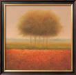 Orange Group Of Trees by Hans Dolieslager Limited Edition Pricing Art Print