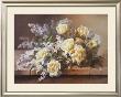 Still Life With Yellow Roses by Raoul Limited Edition Print