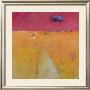 Landscape In Orange And Red by Jan Groenhart Limited Edition Pricing Art Print