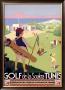 Golf De La Soukra, Tunis by Roger Broders Limited Edition Print