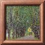 Avenue In Schloss Kammer Park At Lake Atter, 1912 by Gustav Klimt Limited Edition Pricing Art Print