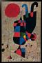 People And Dog Under Sun by Joan Miro Limited Edition Pricing Art Print