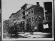 A New Front And Roof Being Put On A Brownstone At 69 Madison Ave., As Carriages Passes by Wallace G. Levison Limited Edition Pricing Art Print