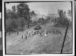 American Tank Covering The Rear Of A Line Of Marching North Korean Prisoners by John Babyak Limited Edition Print