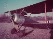 Side View Of Wwi Sopwith Fighter On Ground by William Sumits Limited Edition Print