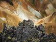 Rock Formation And Hills By Landmannalaugar, Iceland by Gunnar Svanberg Skulasson Limited Edition Print