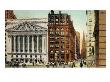 Stock Exchange And Wall Street, New York City by W.P. Frith Limited Edition Pricing Art Print