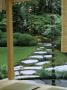 Chelsea Flower Show: Japanese Garden Society, Shoji Screen, Stepping Stone Path, Box Cloud Hedging by Clive Nichols Limited Edition Print