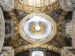 Domed Ceiling And Gold Detail, St Peter's Basilica, Vatican City, Rome, Italy by David Clapp Limited Edition Print