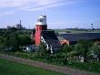 Lighthouse And Nuclear Power Plant, Brokdorf by Marcus Bleyl Limited Edition Print