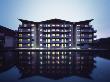 Union Wharf Housing, Dusk View Accross Canal, Yurky Cross Chartered Architects by Peter Durant Limited Edition Print