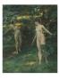 Nymphes De Nysa,Dit Aussi Les Nymphes by Julius Leblanc Stewart Limited Edition Pricing Art Print