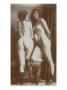 2 Femmes Nues Debout, Face Ã€ Face by Franã§Ois-Rupert Carabin Limited Edition Print