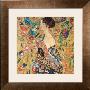 Donna Con Ventaglio by Gustav Klimt Limited Edition Pricing Art Print
