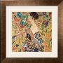 Donna Con Ventaglio by Gustav Klimt Limited Edition Print