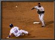 San Francisco Giants V Texas Rangers, Game 4: Edgar Renteria,Michael Young by Stephen Dunn Limited Edition Print