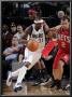 New Jersey Nets V Dallas Mavericks: Jason Terry And Jordan Farmar by Glenn James Limited Edition Print