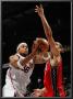 New Jersey Nets V Atlanta Hawks: Etan Thomas And Brook Lopez by Kevin Cox Limited Edition Print