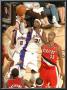 Portland Trail Blazers V Phoenix Suns: Hakim Warrick by Barry Gossage Limited Edition Pricing Art Print