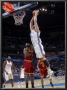 Cleveland Cavaliers  V Oklahoma City Thunder: Byron Mullens And J.J. Hickson by Layne Murdoch Limited Edition Print