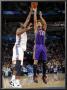 Phoenix Suns V Oklahoma City Thunder: Robin Lopez And D.J. White by Layne Murdoch Limited Edition Print