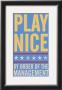 Play Nice by John Golden Limited Edition Print