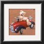 La Voiture Rouge by Raphaele Goisque Limited Edition Pricing Art Print