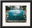 Front View Of Blue Car by Nelson Fiqueredo Limited Edition Print