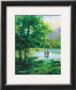 Fishing On Eagle Lake by Salvador Caballero Limited Edition Print