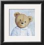 Bear With Blue Shirt by Catherine Becquer Limited Edition Print