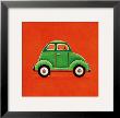 Green Car by Simon Hart Limited Edition Pricing Art Print
