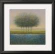 Blue Group Of Trees by Hans Dolieslager Limited Edition Print