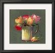 Vase With Rosebuds by Rozsika Hetyei-Ascenzi Limited Edition Print