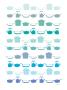 Blue Pots And Pans by Avalisa Limited Edition Print