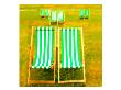 Hyde Park Deck Chairs, London by Tosh Limited Edition Pricing Art Print