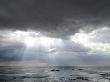 The Wash, Norfolk, Beach Landscape With Storm Clouds And Bait Diggers, Uk by Gary Smith Limited Edition Print