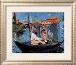 Monet Floating In His Studio by Ã‰Douard Manet Limited Edition Print