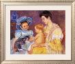 Children Playing With A Cat by Mary Cassatt Limited Edition Pricing Art Print